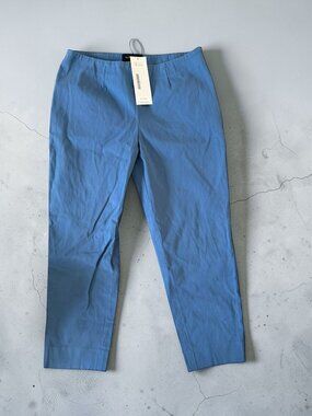 PIAZZA SEMPIONE Audrey Blue Ankle Pants Size IT 44 / US 10